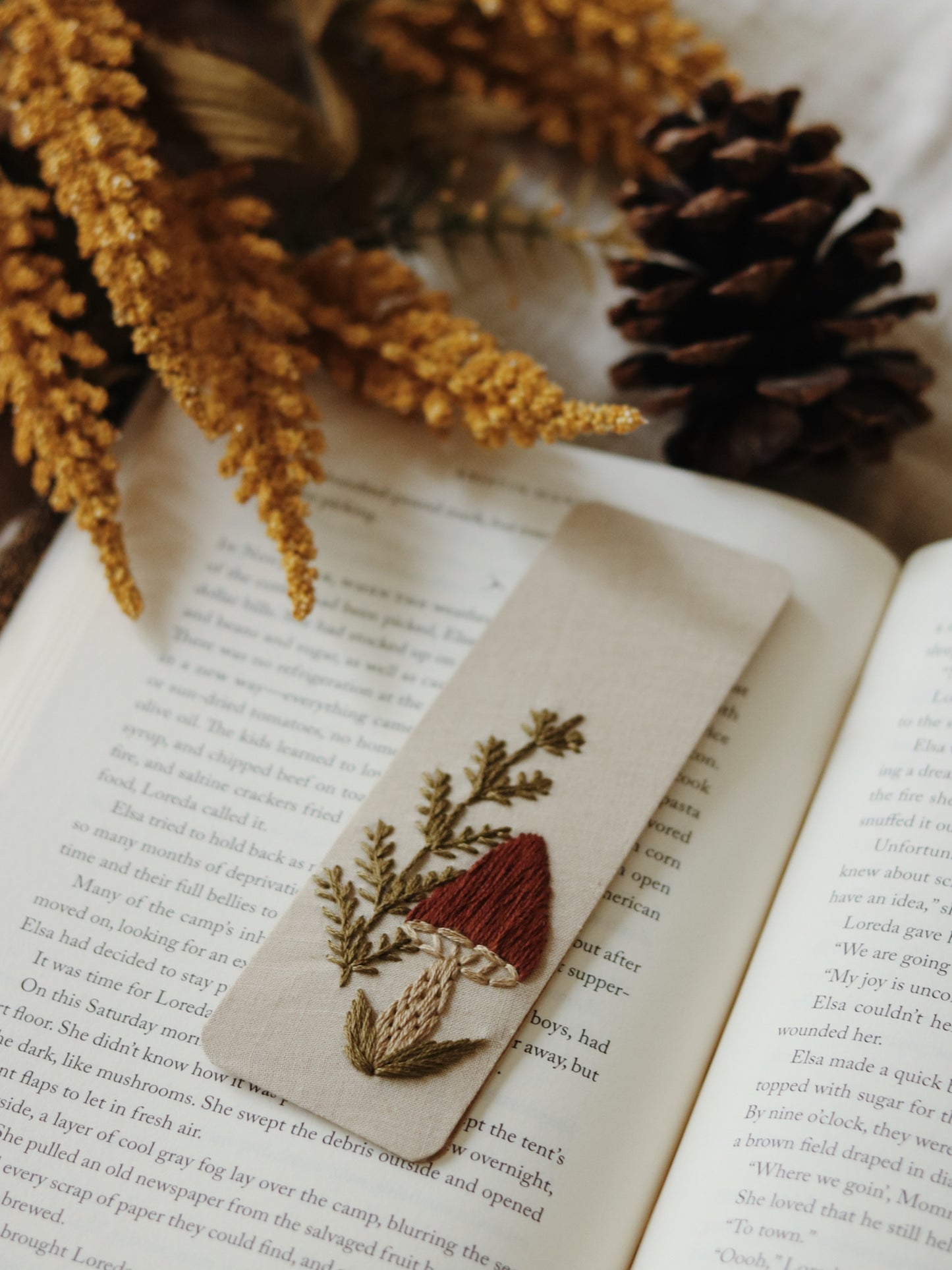 Mushroom Bookmark