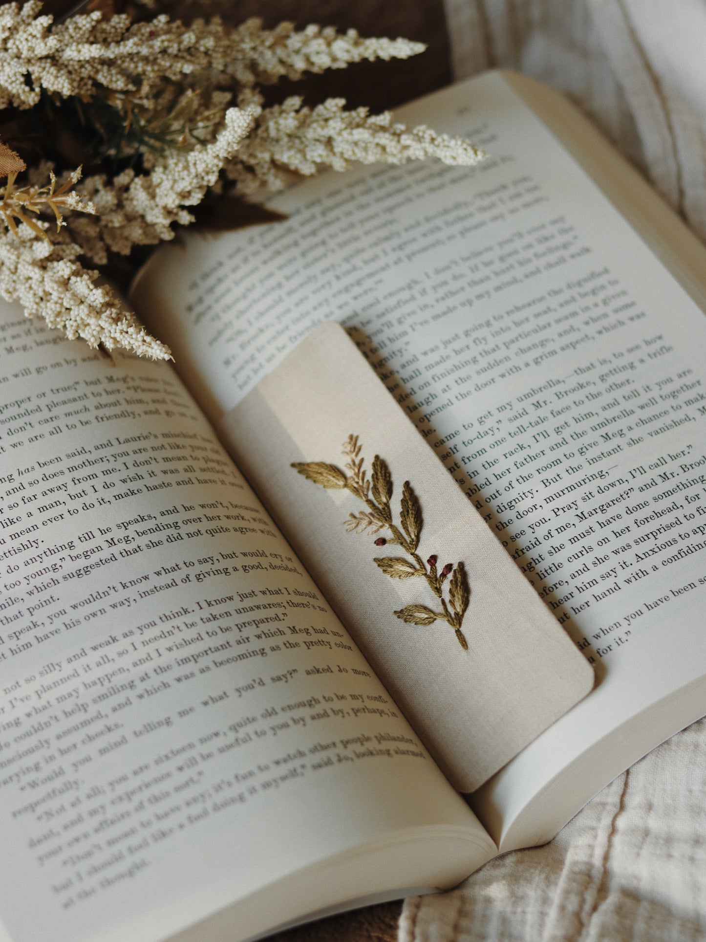 Embroidered Bookmark