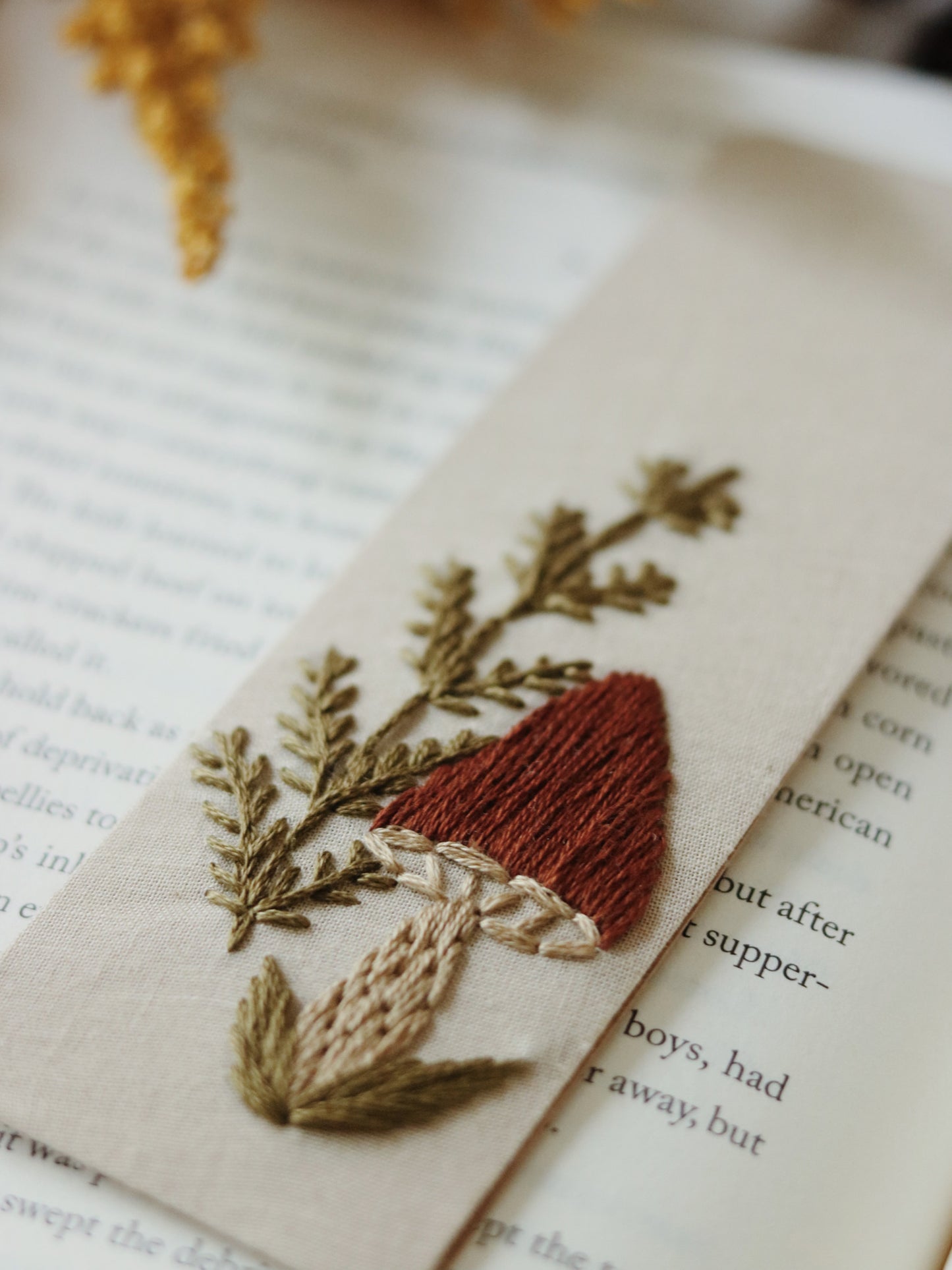 Mushroom Bookmark