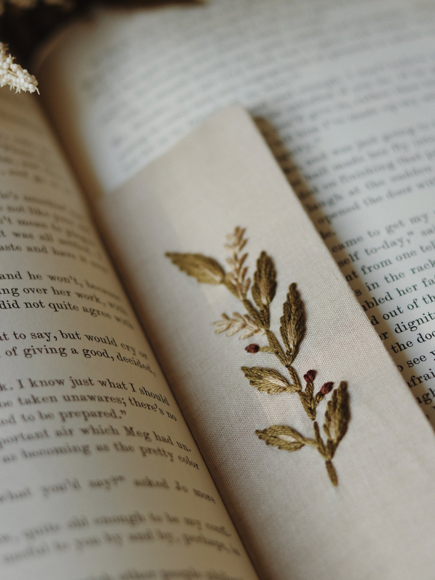 Embroidered Bookmark